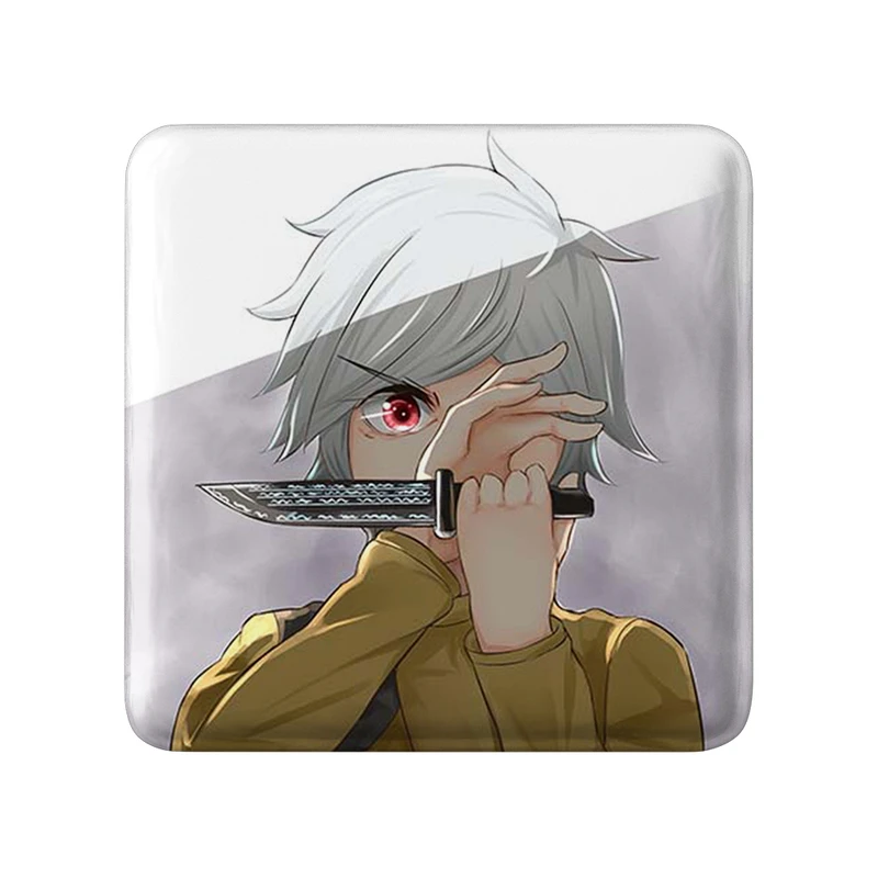 مگنت خندالو طرح بل انیمه دانماچی مدل مربعی کد 33539