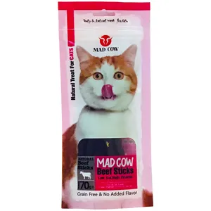 تشویقی گربه مدکاو مدل Beef Sticks کد TC1800 وزن 70 گرم