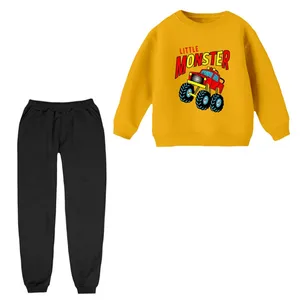 ست سویشرت و شلوار راحتی بچگانه مدل تراکتور