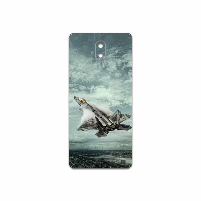 برچسب پوششی ماهوت مدل F-22 Raptor مناسب برای گوشی موبایل نوکیا 3.1