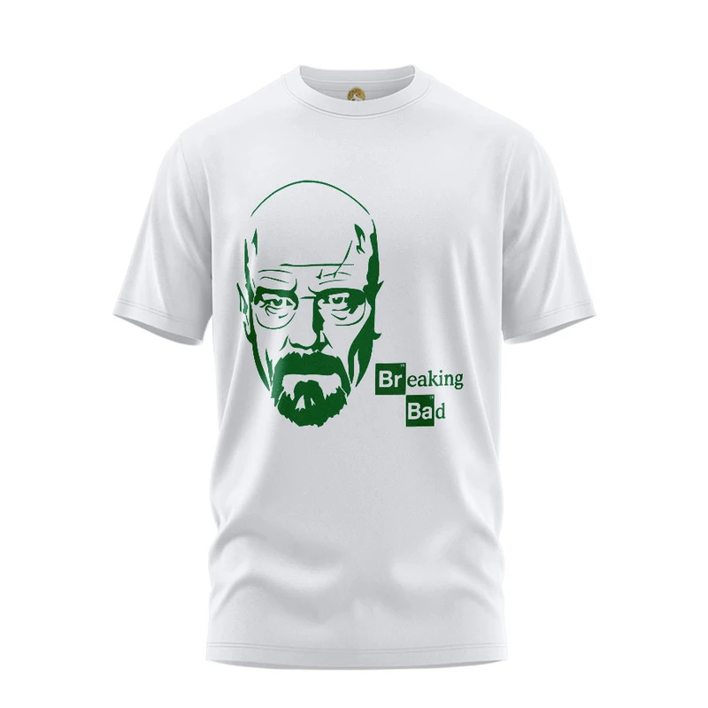 تی شرت آستین کوتاه زنانه هومرو مدل TW288 طرح بریکینگ بد هایزنبرگ