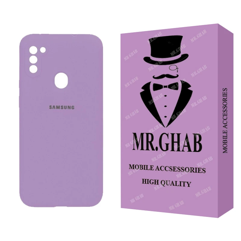 کاور مستر قاب مدل سیلیکونی مناسب برای گوشی موبایل سامسونگ Galaxy A11