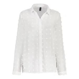 شومیز آستین بلند یقه برگردان زنانه هومنیتی مدل WYWSHI3342