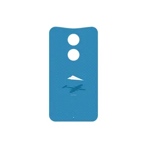 MAHOOT Minimal Paper Airplane Cover Sticker for Motorola Moto X 2014