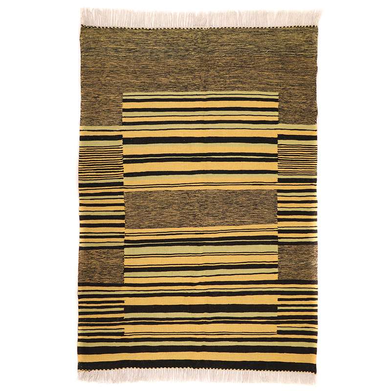 گلیم دستبافت سه متری مدل دکوراتیو  کد 1407127