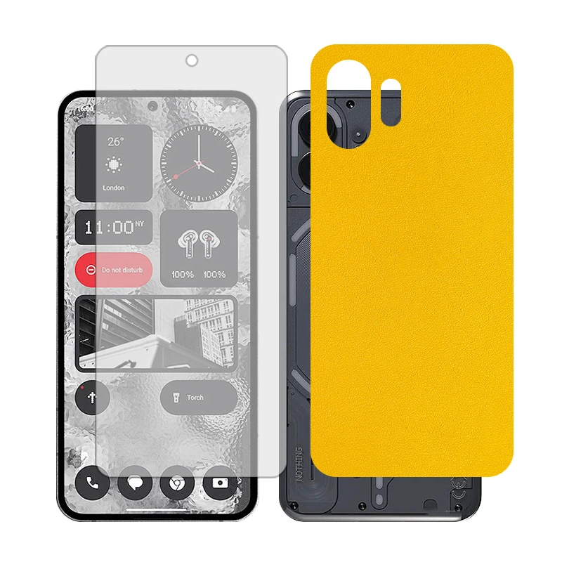 محافظ صفحه نمایش مات گلس مدل Together مناسب برای گوشی موبایل ناتینگ Phone 2 به همراه برچسب پوششی پشت گوشی