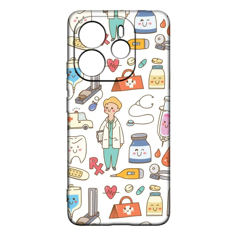 کاور طرح دکتر کد 25 مناسب برای گوشی موبایل شیائومی Redmi Note 14 4G