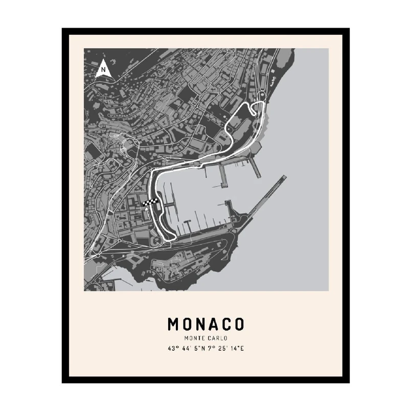 پوستر مدل مسابقه اتومبیل‌رانی