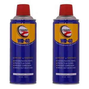 اسپری روان کننده فیگارو مدل WD-40 حجم 400 میلی لیتر بسته 2 عددی