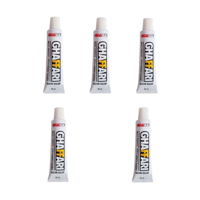 چسب آکواریوم غفاری مدل مگاسیل پوزن 30 گرم بسته 5 عددی