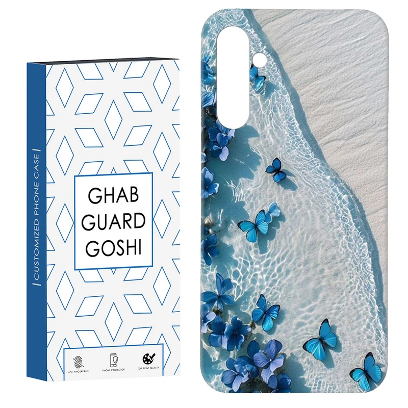 کاور قاب گارد گوشی طرح پروانه کد Dimo-385 مناسب برای گوشی موبایل سامسونگ Galaxy A34 / A34 5g