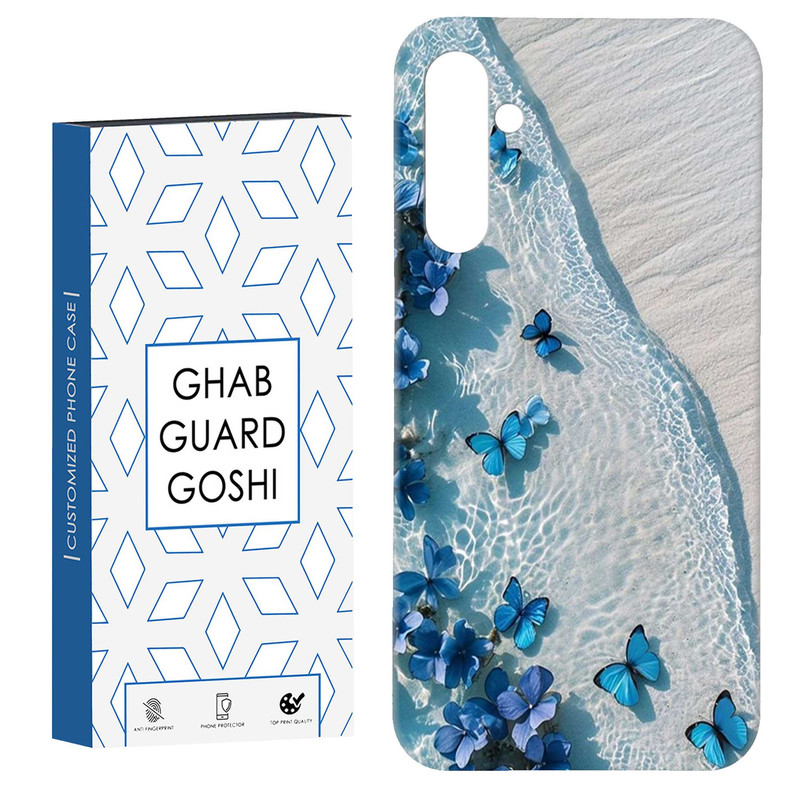 کاور قاب گارد گوشی طرح پروانه کد Dimo-385 مناسب برای گوشی موبایل سامسونگ Galaxy A34 / A34 5g