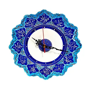 ساعت دیواری میناکاری مدل 12 امام
