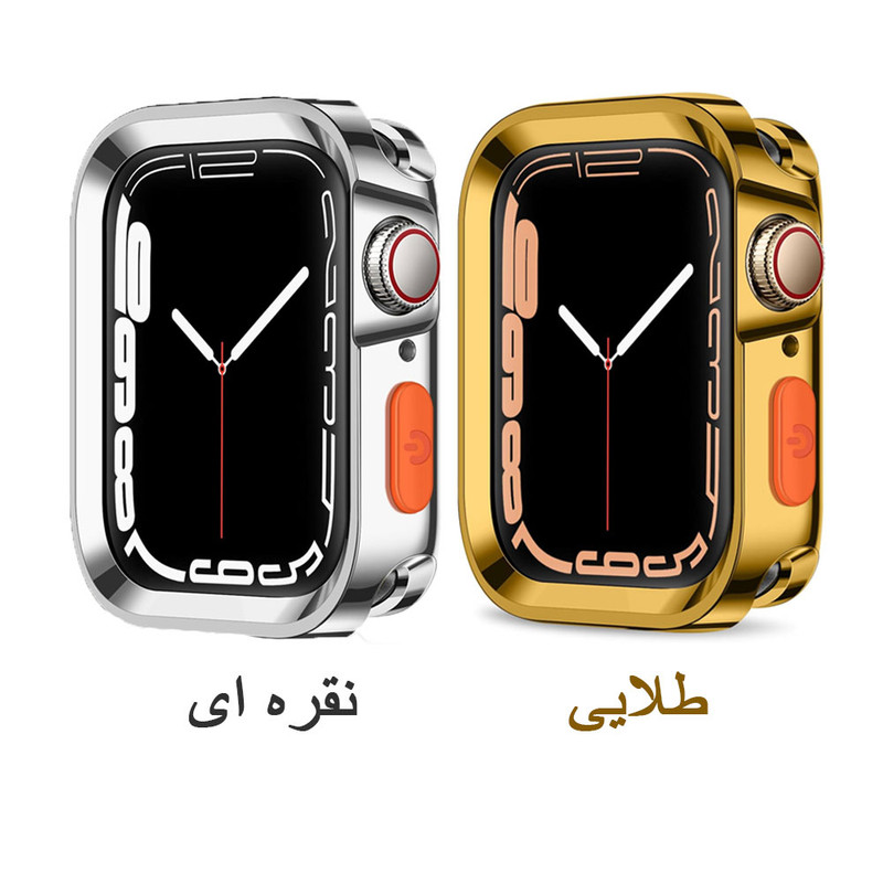 کاور واچ من مدل Sport WM مناسب برای اپل واچ سری SE/1/2/3/4/5/6/7/8/9/2021/2023/AluminumCase سایز 45 میلی متری