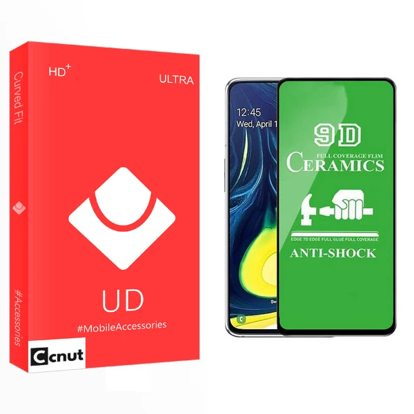 محافظ صفحه نمایش 9D کوکونات مدل UD Glass مناسب برای گوشی موبایل سامسونگ Galaxy A10 / A10s / M10