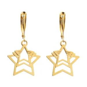 گوشواره طلا 18 عیار زنانه الن نار مدل ELME0989