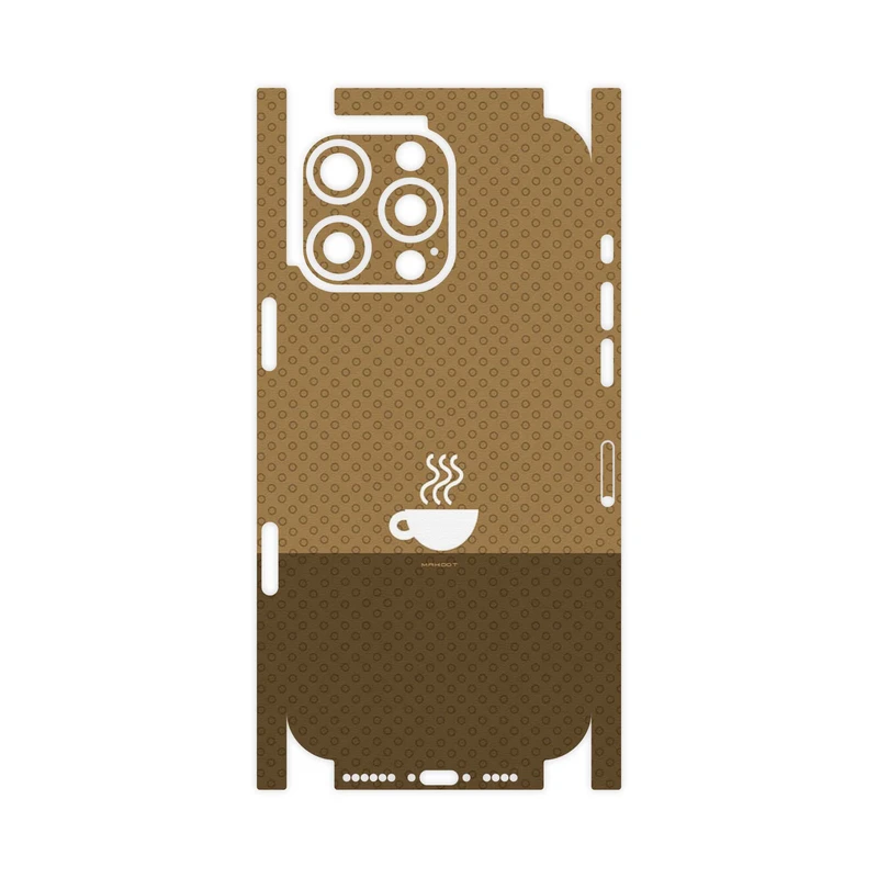 برچسب پوششی ماهوت مدل Minimal Cup of Coffee Icon-FullSkin مناسب برای گوشی موبایل اپل iPhone 16 Pro Max