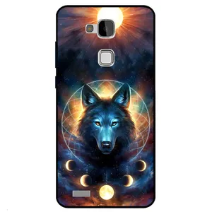 Megafone Wolf and Moon 8006 Cover For Huawei Mate 7