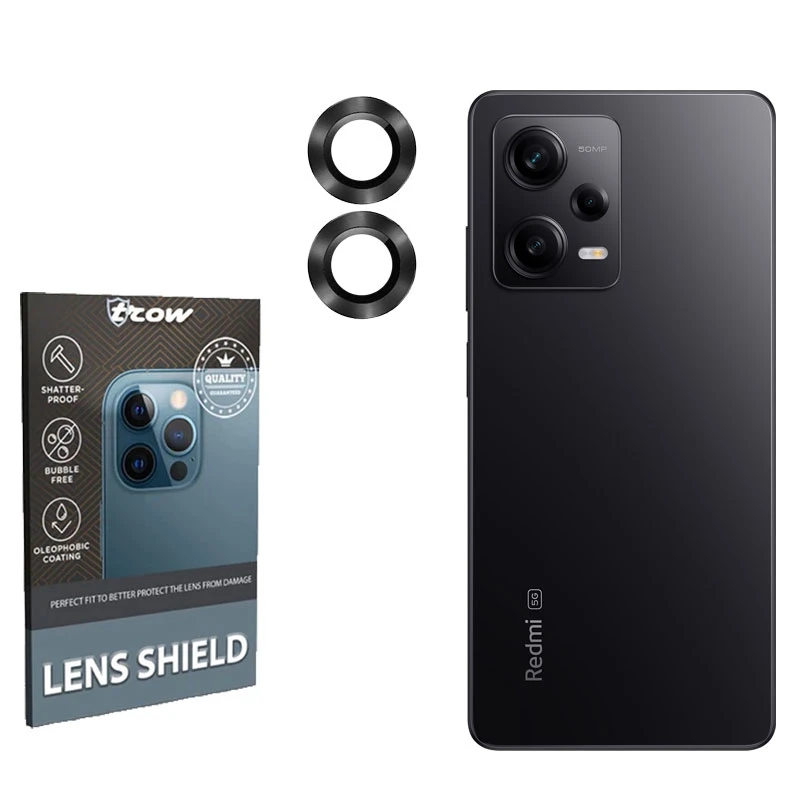 محافظ لنز دوربین ترو مدل شیلد مناسب برای گوشی موبایل شیائومی Redmi Note 12 Pro 5G