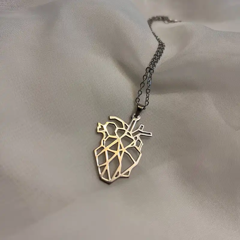 گردنبند مدل قلب آناتومی