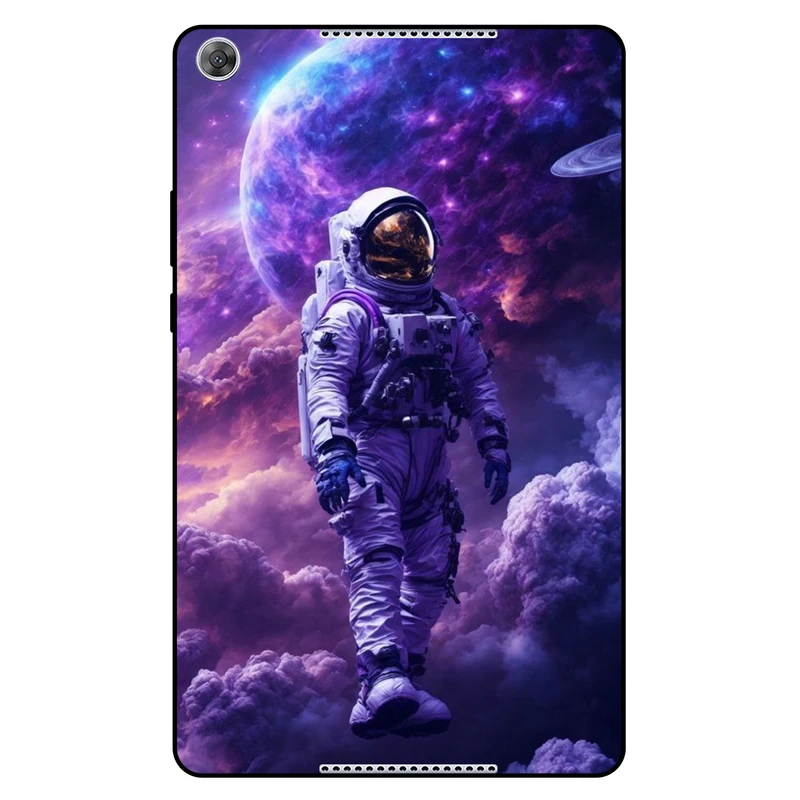 کاور مگافون طرح فضانورد مدل 2822 مناسب برای تبلت هوآوی MediaPad M5 Lite 8.0 2019 
