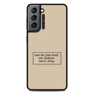 AKAM AMC-WSGS21-CREAMY-9 Cover For Samsung Galaxy S21