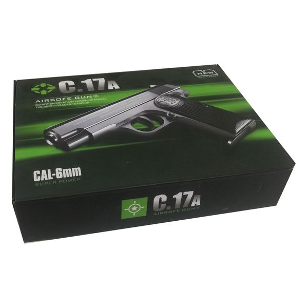  تفنگ بازی مدل AIR SOFT GAN کد C17A