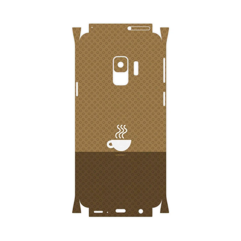 برچسب پوششی ماهوت مدل Minimal Cup of Coffee Icon-FullSkin مناسب برای گوشی موبایل سامسونگ Galaxy S9
