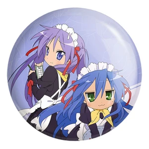 پیکسل خندالو طرح ایزومی و کاگامی انیمه ستاره خوش شانس Lucky Star کد 23610 مدل بزرگ