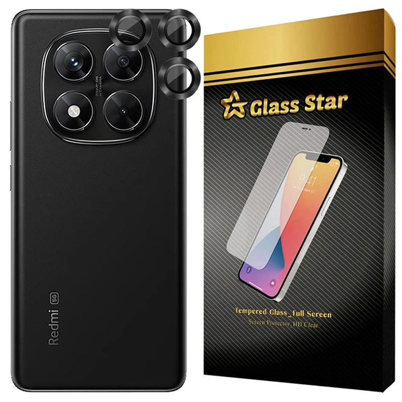 محافظ لنز دوربین گلس استار مدل RING20 مناسب برای گوشی موبایل شیائومی Redmi Note 14 Pro 5G / Poco X7