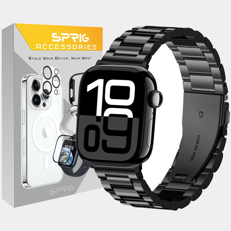 بند اسپریگ مدل 3Bead SP مناسب برای اپل واچ Series 10 46mm Aluminum