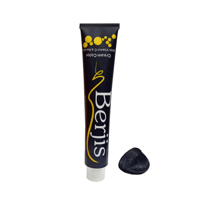 رنگ مو برجیس شماره 1.1 حجم 100 میلی لیتر رنگ آسفالتی