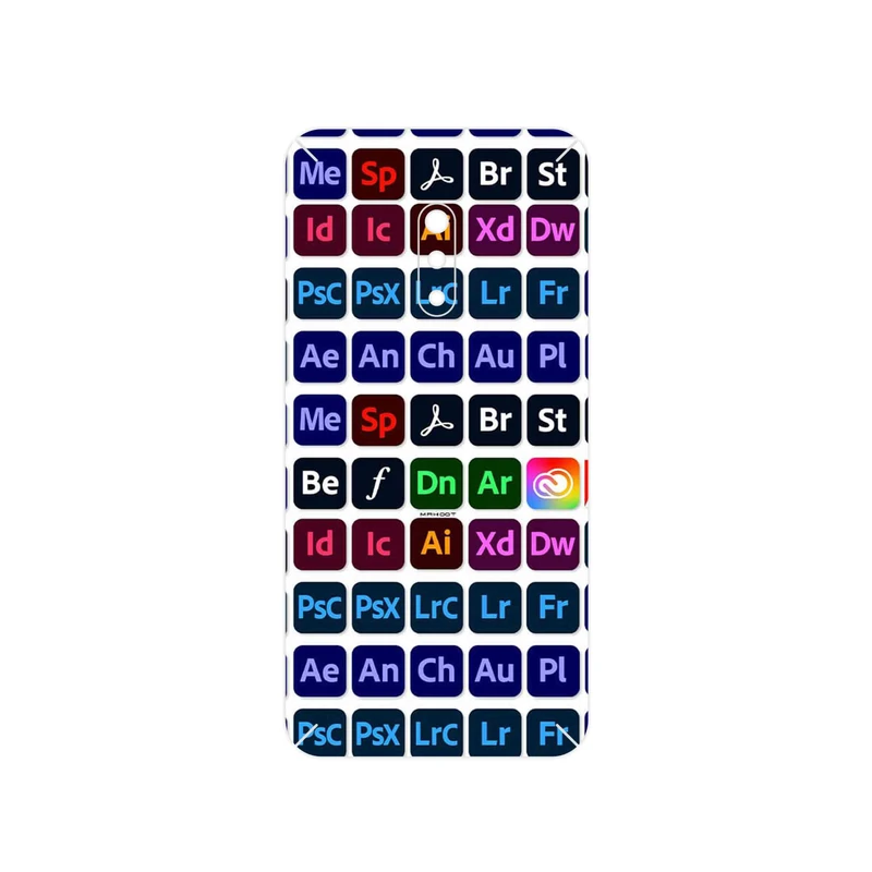 برچسب پوششی ماهوت مدل Adobe مناسب برای گوشی موبایل اپو Realme X
