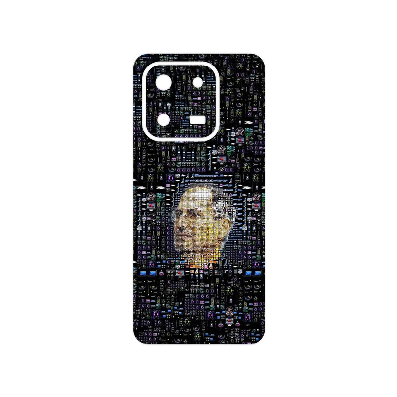 برچسب پوششی ماهوت مدل Collage of Steve Jobs 2 مناسب برای گوشی موبایل آنر X7d 4G