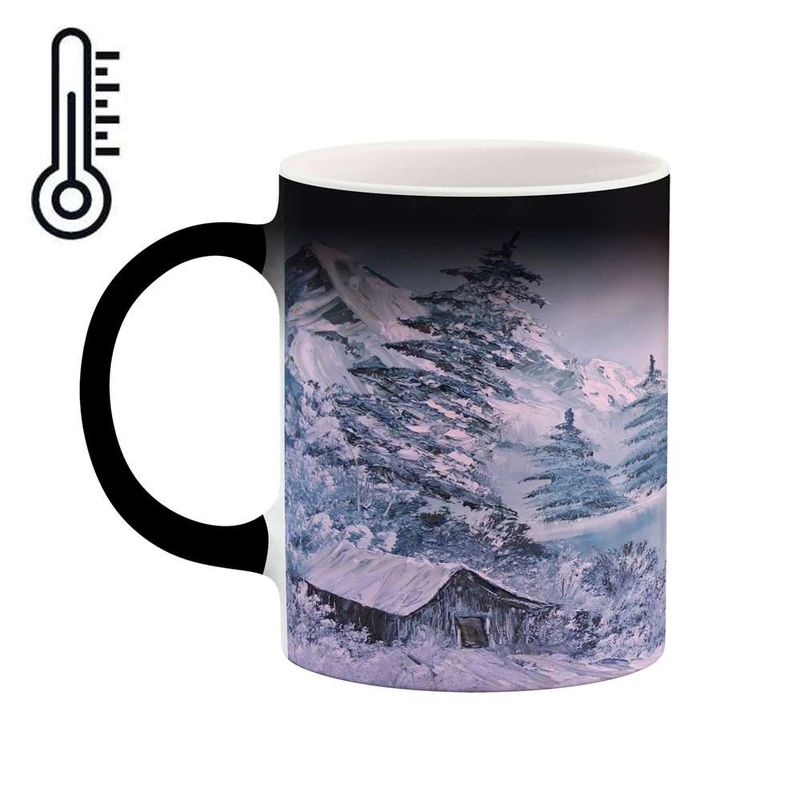 ماگ حرارتی کاکتی مدل نقاشی کد mgh13511