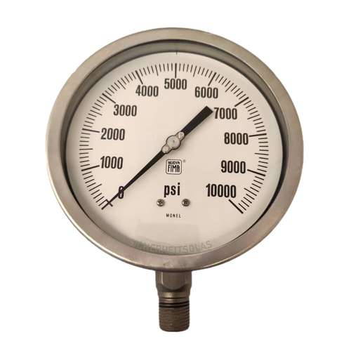 گیج فشار نووا فیما مدل 10000PSI-16Cm-MONEL
