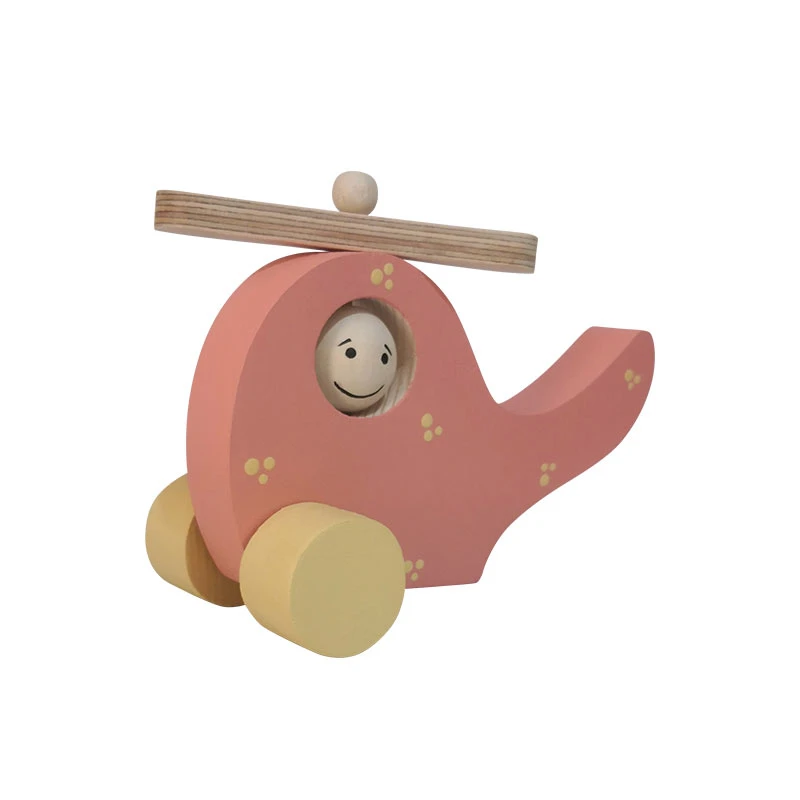 اسباب بازی چوبی طرح هلی کوپتر مدل MKT24-F