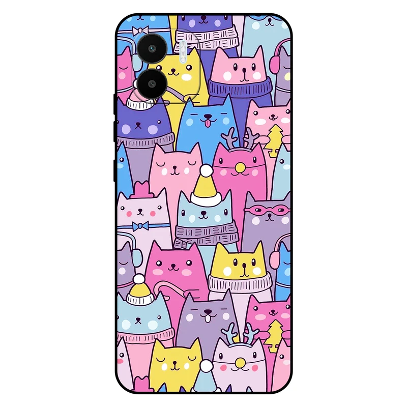  کاور مگافون طرح گربه مدل 8065 مناسب برای گوشی موبایل شیائومی Redmi A1 / A2