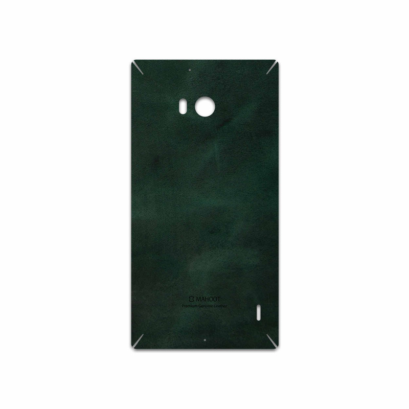 برچسب پوششی ماهوت مدل Green Buffalo Leather مناسب برای گوشی موبایل نوکیا Lumia 930