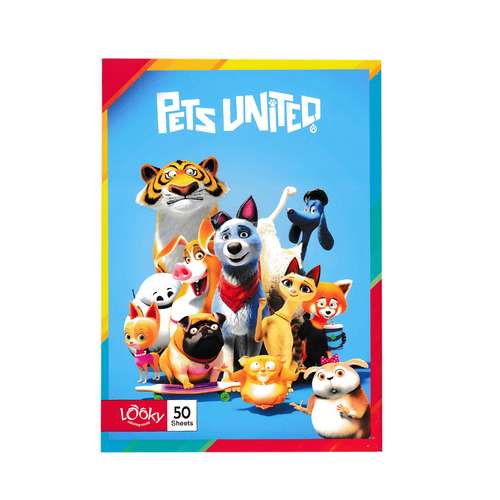 دفتر مشق 50 برگ لوکی طرح فانتزی