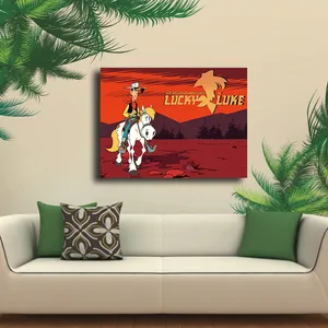 تابلو شاسی کودک مدل لوک خوش شانس کد 17