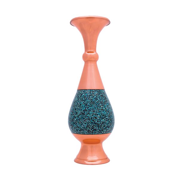 گلدان فیروزه کوبی مسجدی کد F8