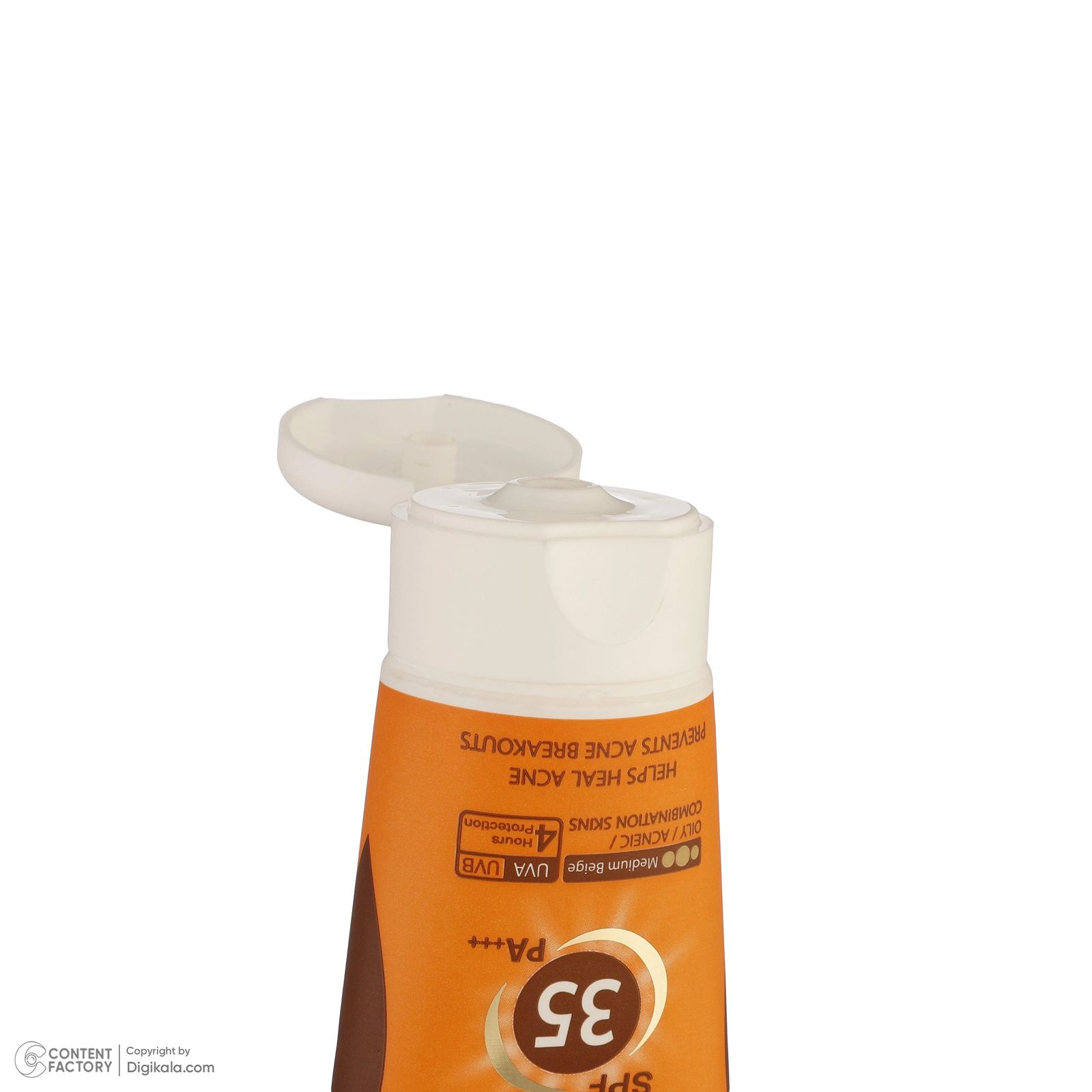 کرم ضد آفتاب رنگی سان سیف SPF 35 مدل 01 مناسب برای پوست چرب وزن 50 گرم -  - 6