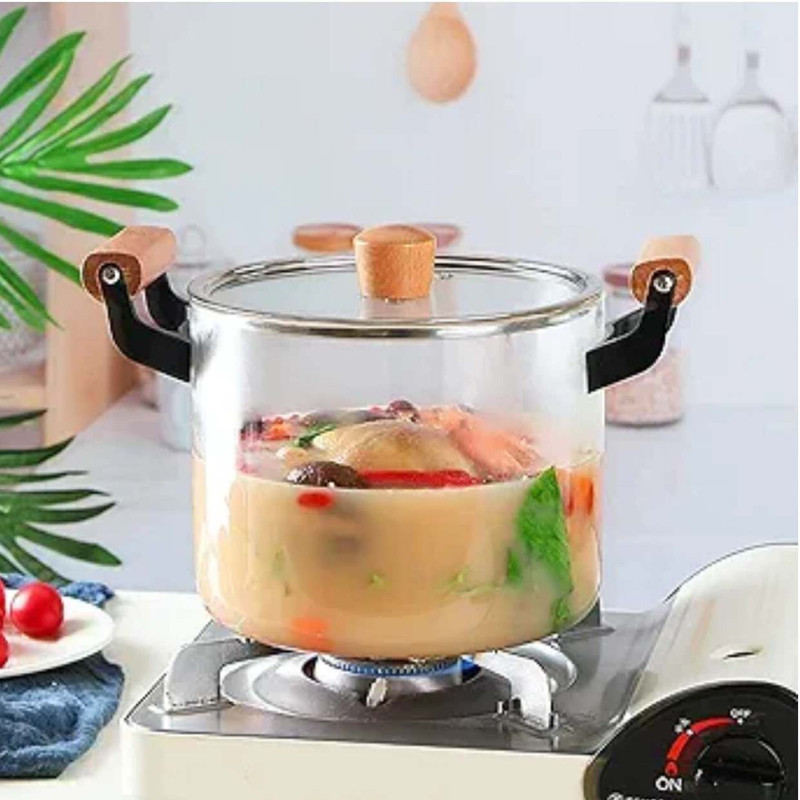 سرویس قابلمه 4 پارچه طرح شیشه ای کد NC19-NC21