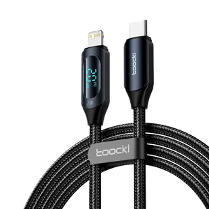 کابل تبدیل USB-C به لایتنینگ توکی مدل 20W TQ-X03 طول 1 متر