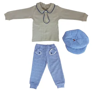 ست سه تکه لباس نوزادی کد 284