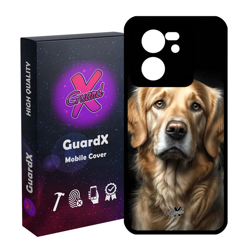 کاور گارد ایکس طرح سگ مدل Glass10607 مناسب برای گوشی موبایل شیائومی 13T/13T Pro/Redmi K60 Ultra