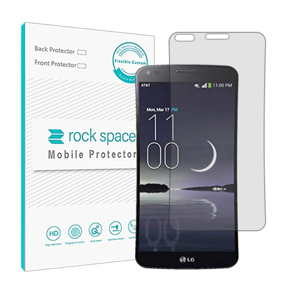 محافظ صفحه نمایش شفاف راک اسپیس مدل Hygel مناسب برای گوشی موبایل ال جی G Flex