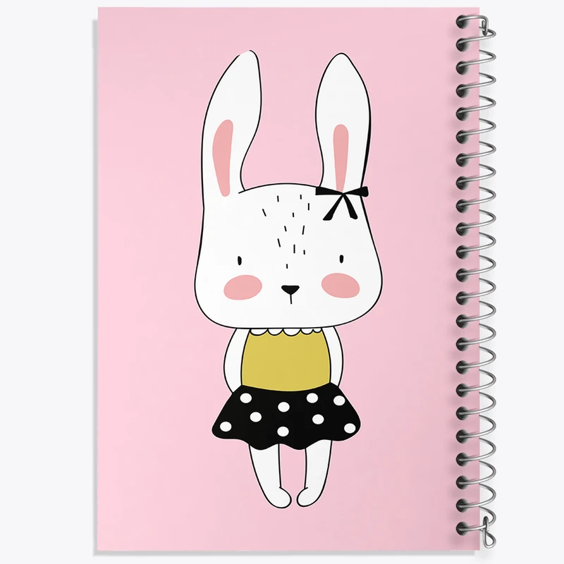 دفتر نت موسیقی 50 برگ خندالو مدل خرگوش کد N1018