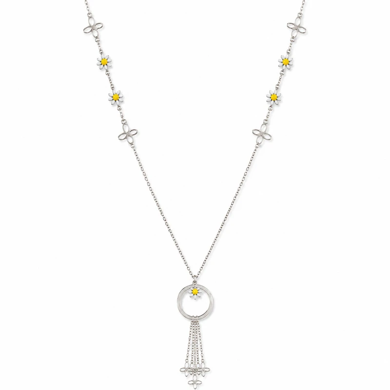 گردنبند زنانه پلاک متصل مدل ADAC004